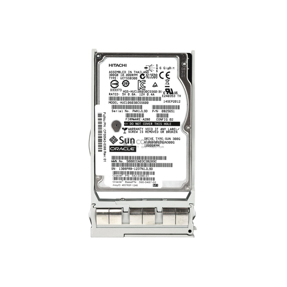 7045226 SUN HDD 300GB  10K  SAS 6G  2.5" SFF  HOT-SWAP